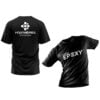 Epoxy Resin Apparel Black T-shirts CHILL EPOXY