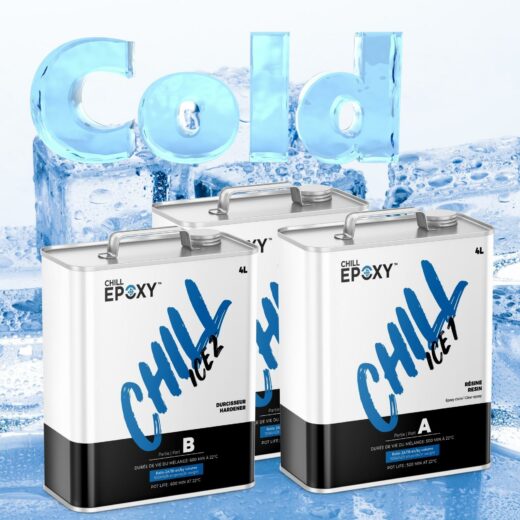 Cold temperature affects epoxy resin