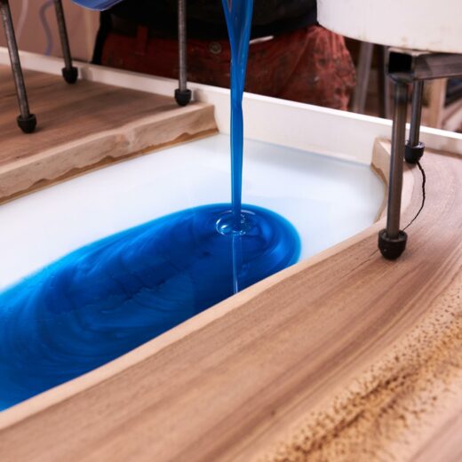 Learn how to build a Live Edge Epoxy Resin Table