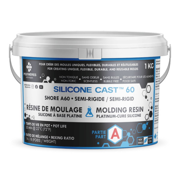 Platinum Cure Silicone Rubber Semi-Rigid Mold