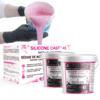 Platinum Cure Silicone Rubber For Semi-Flexible Mold