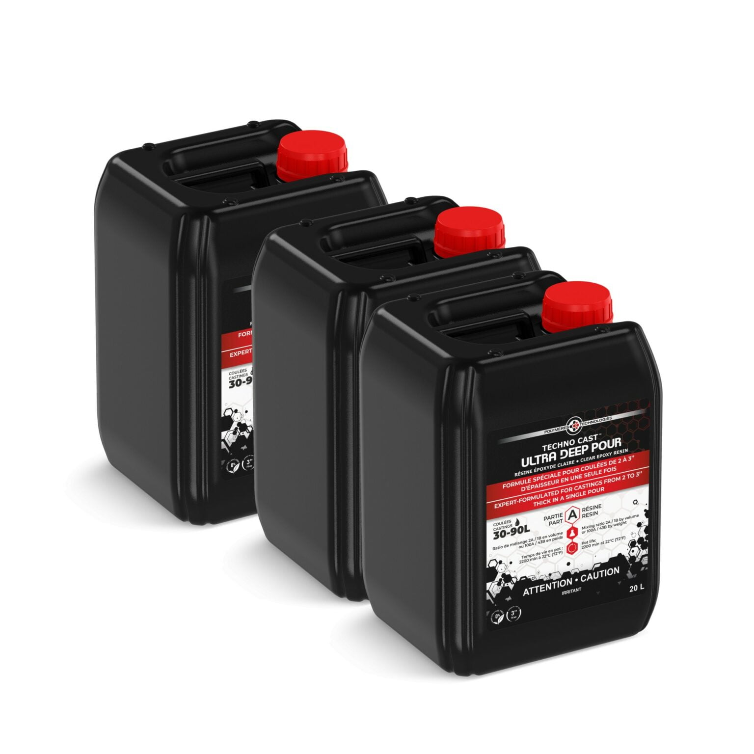 UltraClear Deep Pour Epoxy 3 Gallons main image 0