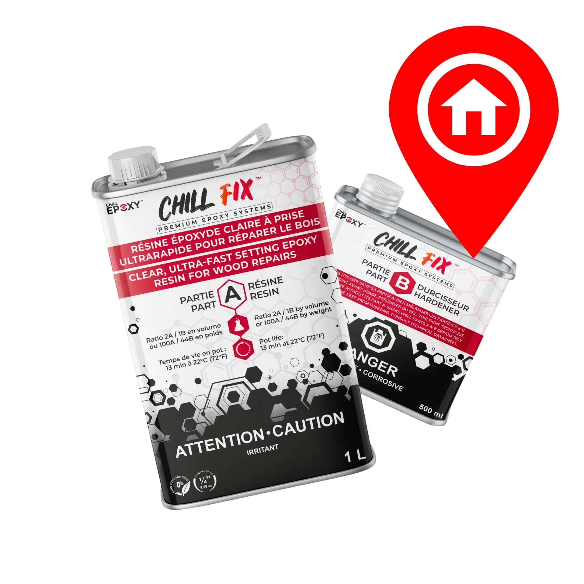 point of sale epoxy resin